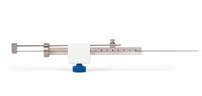 Siringa da microlitro con guida pistone, manicotto in PTFE, 1 pezzo