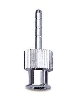 Connecteur de tube Luer en métal avec extrémités droites, Gesch. pour, LLM / tuyau jusqu&#39;à 1,5 mm, 1 pièce