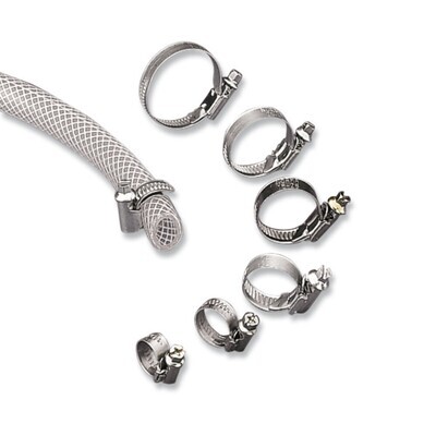 Fascette stringitubo con vite senza fine, Gesch. per, Tubo esterno 20-32 mm, 10 pezzi