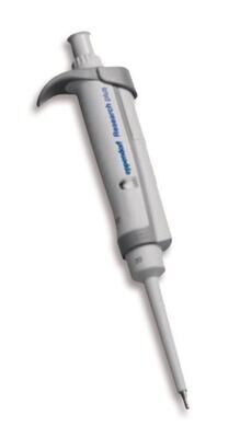 Pipetta per microlitri a canale singolo Eppendorf Research® plus, da 2 a 20 µl, grigio chiaro, 1 pezzo