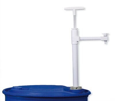 Barrel pump PTFE With outlet arc, 1100 mm, 1 piece