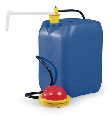 Pompe de réservoir OTAL® PVDF à commande au pied, 1 pièce