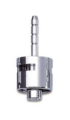 Connettore per tubo Luer in metallo con estremità dritte, Gesch. per LLF / tubo flessibile entro 1,5 mm, 1 pezzo