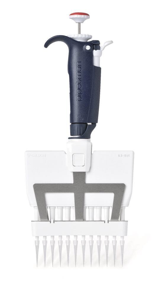 Multi-channel microliter pipette Pipetman® L 12-channel, 0.5 to 10 µl, P12x10L, 1 piece