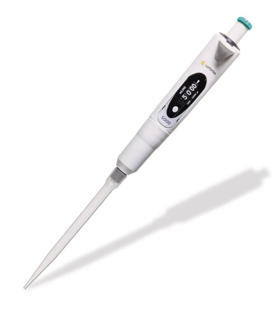 Single-channel microliter pipette mLINE® variable, 500 to 5000 µl, 1 piece