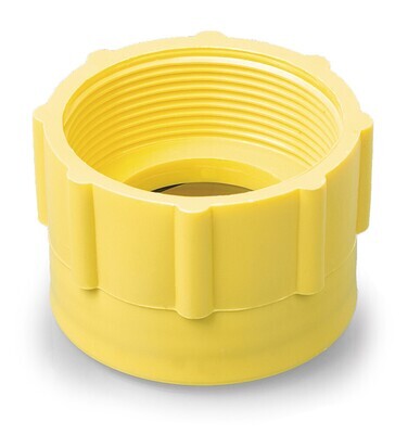 Accesorios Adaptador de rosca PP para bombas de bidón PP / PTFE / AccuOne / EngergyOne, Gesch. para rosca fina de acero de 2 pulgadas (exterior) y DIN 61 (rosca exterior), 1 pieza
