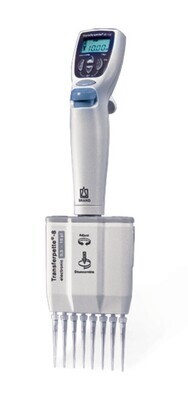 Mehrkanal-Mikroliterpipette Transferpette® electronic 8-Kanal, 15 bis 300 µl, 1 Stück