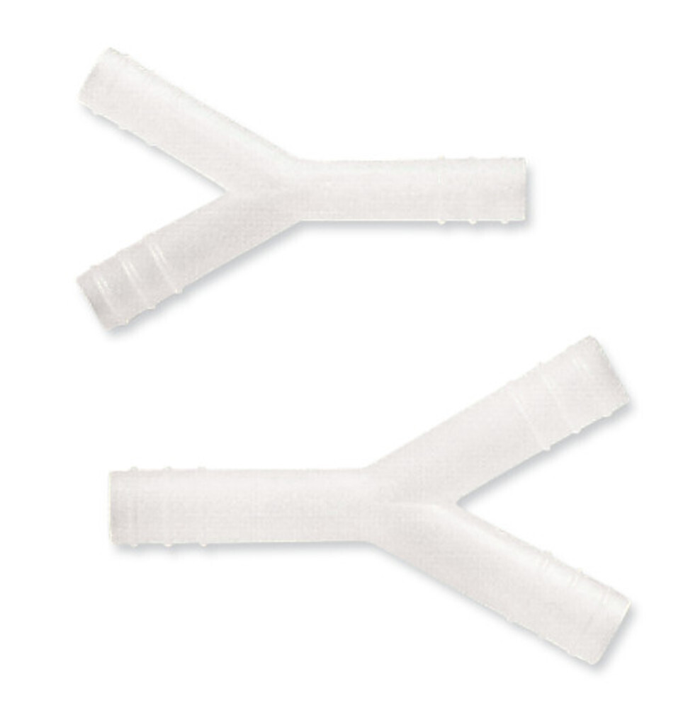 Hose connectors ROTILABO® Y-shape with straight ends, Gesch. for, Hose inside 14-15 mm, 10 Pieces