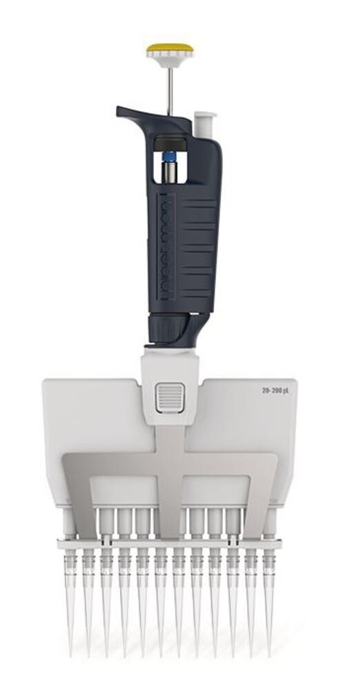Mehrkanal-Mikroliterpipette Pipetman® G 12-Kanal, 20 bis 200 µl, P12x200G, 1 Stück