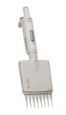 Pipetta microlitro multicanale Acura® manuale 8 canali, da 5 a 50 µl, 1 pezzo
