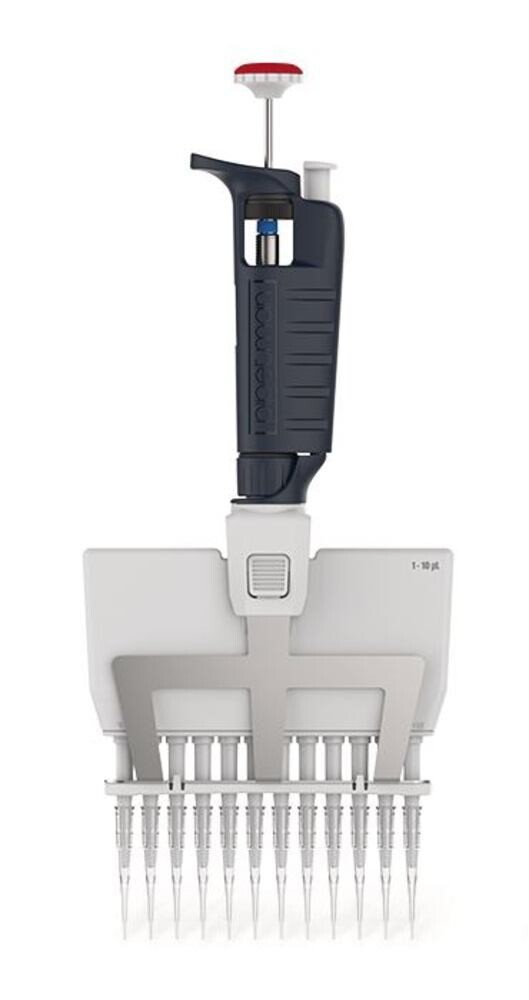 Multi-channel microliter pipette Pipetman® G 12-channel, 1 to 10 µl, P12x10G, 1 piece