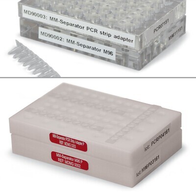 Adaptateur de bandelette PCR séparateur MM, version P, 1 pièce