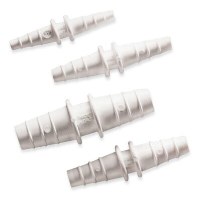 Hose connectors ROTILABO® straight shape with conical ends, Gesch. for, Hose inside 4-5 mm, 10 Pieces