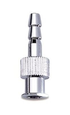 Connettore per tubo Luer in metallo con estremità dritte, Gesch. per, LLM / tubo flessibile interno 3,0 mm, 1 pezzo