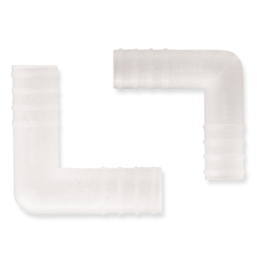 Hose connectors ROTILABO® angle shape, Gesch. for, Hose inside 4-5 mm, 10 Pieces