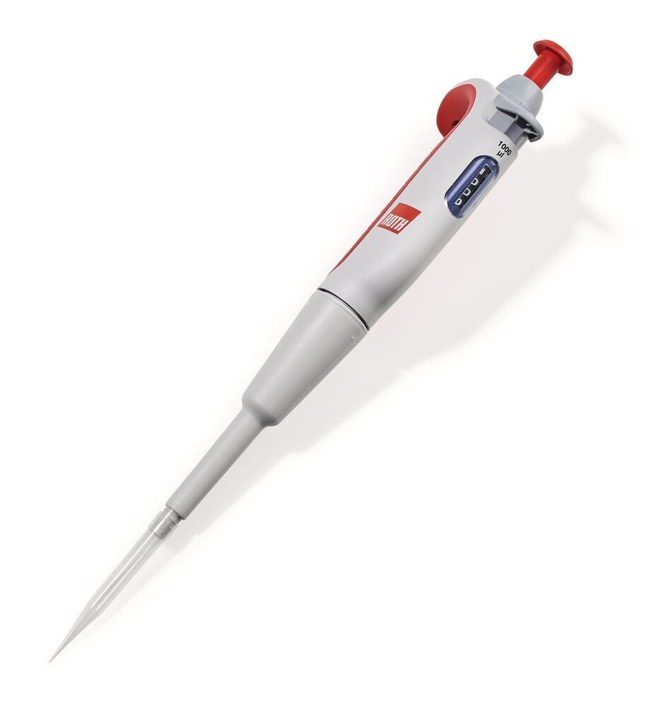 Single-channel microliter pipette ROTILABO®, 100 to 1000 µl, 1 piece
