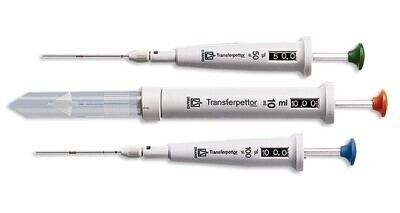 Direktverdrängerpipette Transferpettor digital, 1000 bis 5000 µl, 1 Stück