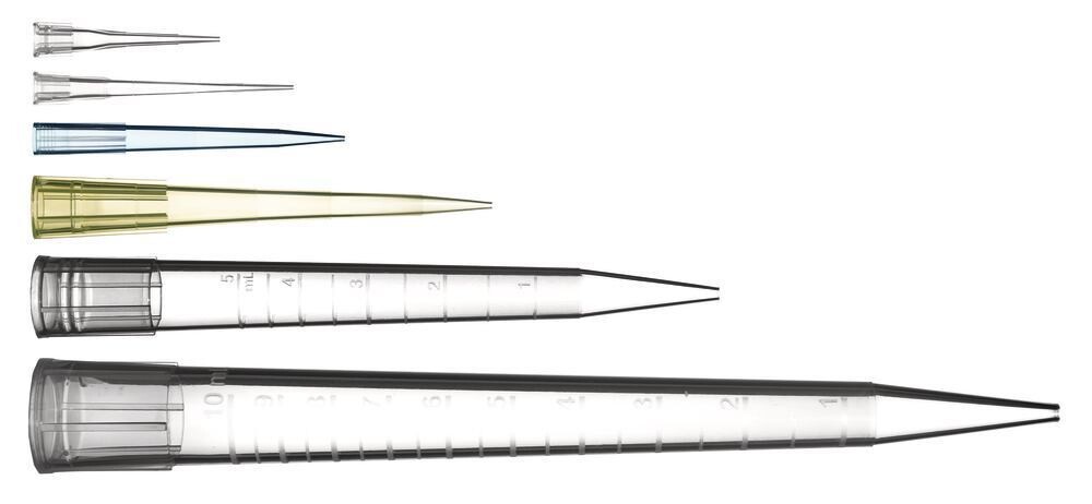 Pipette tips ROTILABO® 1000 µl, Standard, Bag, Non-sterile, blue, 500 Pieces