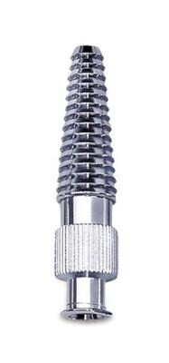 Conector de tubo Luer de metal con extremos cónicos, Gesch. para LLM / manguera - interior 5-9 mm, 1 pieza
