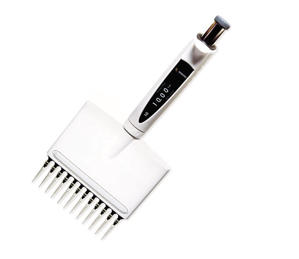 Multi-channel microliter pipette Proline® Plus 12-channel, 0.5 to 10 µl, 1 piece