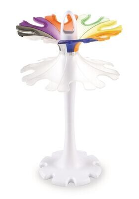 Pipette carousel, colorless/various colours, 1 piece