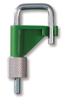 Colored hose clamp, Gesch. for, Hose outside up to 20 mm, green, 1 piece