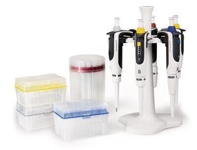 Set di pipette per microlitri a canale singolo Transferpette® S Confezione di pipette da 2, 1 pezzo