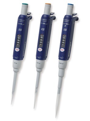 Single-channel microliter pipette set Acura® manual XS 826 TwiXS Pack, TwiXS G, 0.5-10 / 10-100 µl, 1 Set