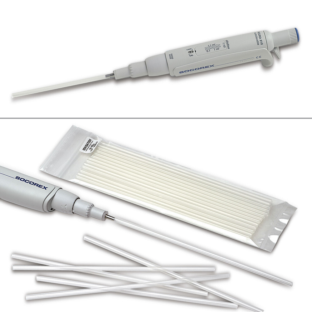 Single-channel microliter pipette Acura® manual 810 for dilutions, 1 piece
