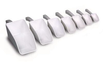 SteriPlast® sample scoops without lid, 500 ml, 280 mm, 10 pieces