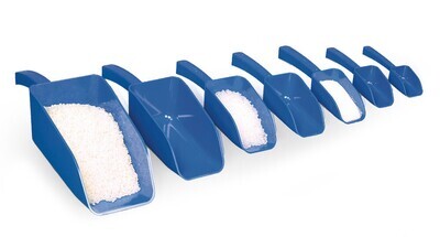 Cucharas de muestra SteriPlast® azul, 100 ml, 205 mm, 10 piezas