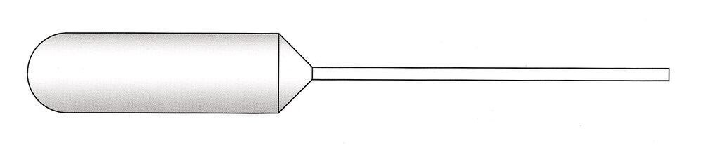 Pasteurpipetten ohne Skala, 8 ml, unsteril, 1 x 250, 250 Stück