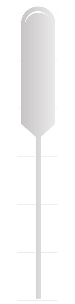 Pipettes Pasteur sans graduation 10 ml, tige étroite, 250 pièces