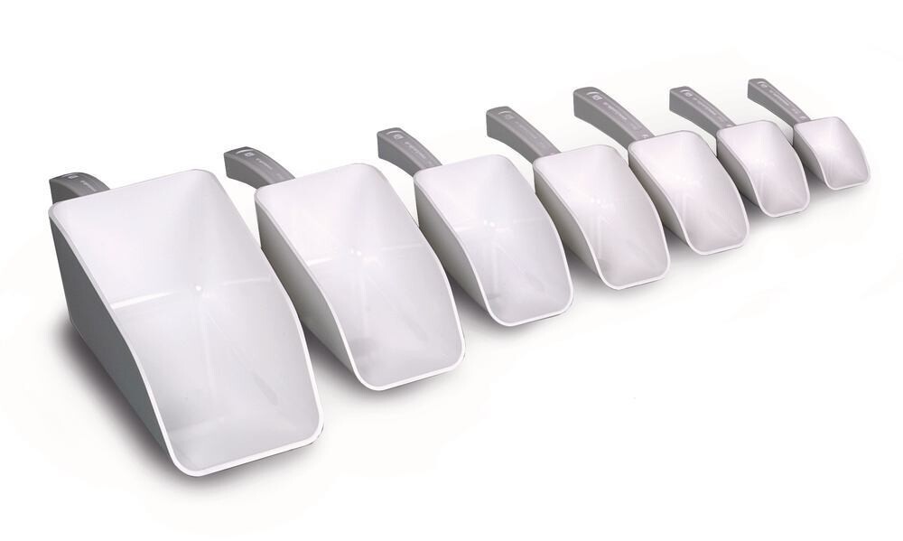 SteriPlast® sample scoops without lid, 100 ml, 205 mm, 10 pieces