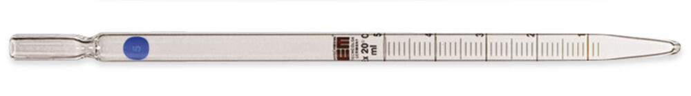 Measuring pipettes for tissue culture, 5 ml, Division, 0.1 ml, 12 pieces