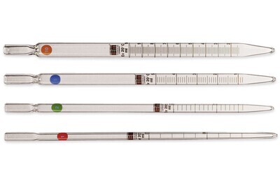 Measuring pipettes for tissue culture, 25 ml, Division, 0.2 ml, 12 pieces