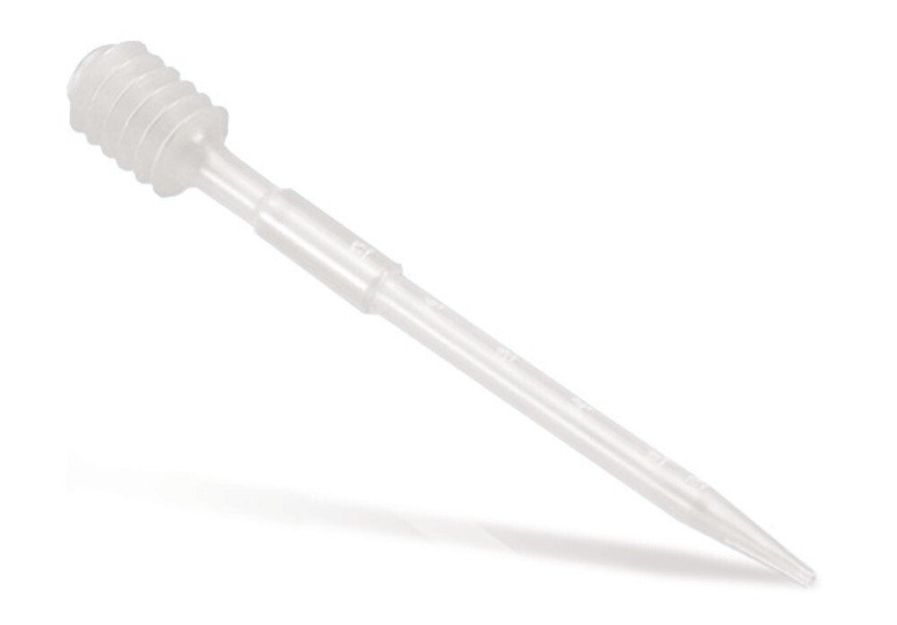 Pasteur pipettes with graduated bellows, 5 ml, 195 mm, 100 pieces