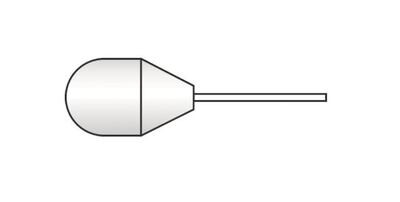 Pipette Pasteur siringhe ultrasottili senza scala, 0,5 ml, non sterili, 1 x 500, 36 mm, 500 pezzi