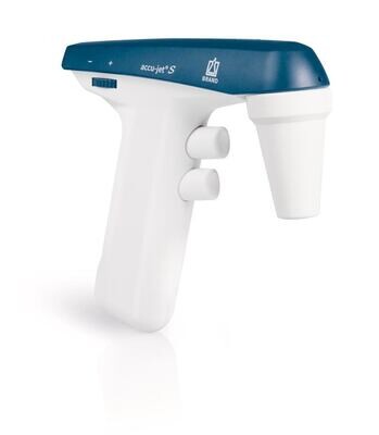 Cordless pipetting aid accu-jet® S with power supply, petrol, 1 piece