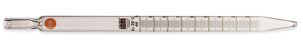 Pipette graduate per colture tissutali, 10 ml, Divisione, 0,1 ml, 12 pezzi