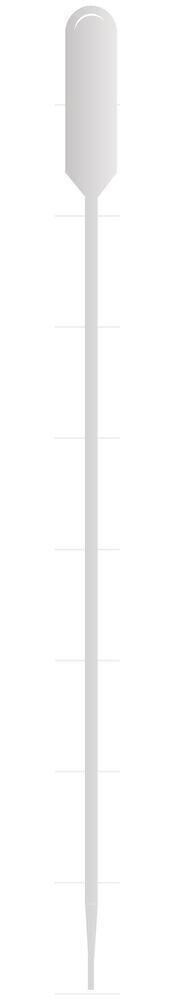 Pipettes Pasteur sans graduation 2 ml, extra longues, 400 pièces