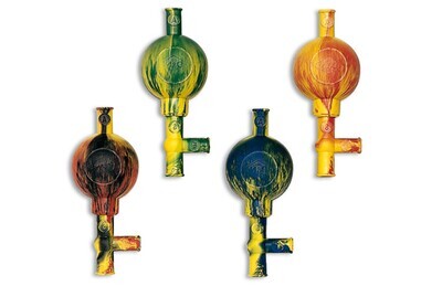 Sfera per pipette multicolore, 1 pezzo