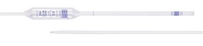 Volumetric pipettes 1 marking, class AS, 25 ml, 6 pieces