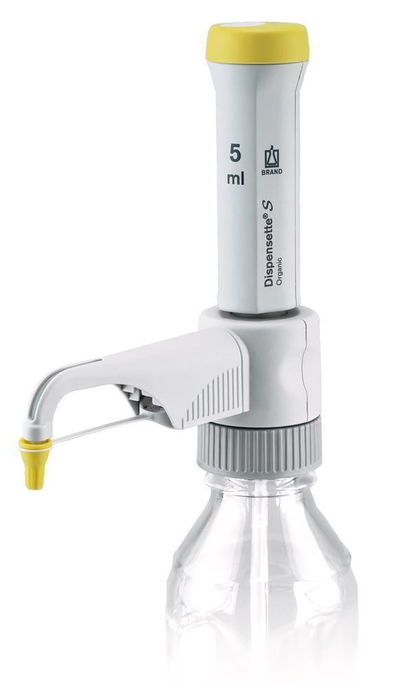 Dispensers Dispensette® S Organic Fix without return valve, 5 ml, 1 piece