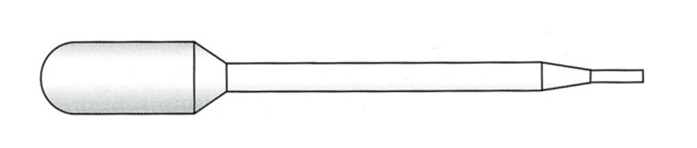Pasteur pipettes without scale, 1 ml, short, Non-sterile, 1 x 500, 87 mm, 500 pieces