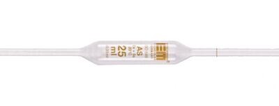 Volumetric pipettes 1 brand class AS, 25 ml, 6 pieces