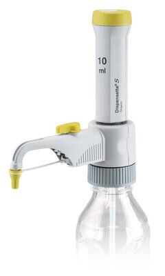 Dispensers Dispensette® S Organic Fix with return valve, 10 ml, 1 piece