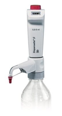 Dispensers Dispensette® S Digital without return valve, 0.5-5 ml, 1 piece