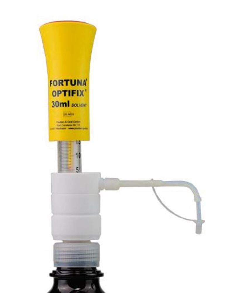 Dispensadores FORTUNA® OPTIFIX® SOLVENTE, 6-30 ml, 1 Pieza