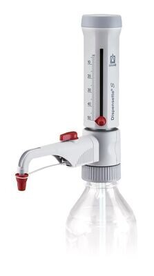 Dispensadores Dispensette® S Analog con válvula de retorno, 5-50 ml, 1 pieza